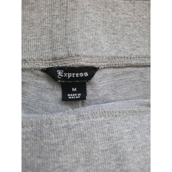 Express Casual Lounge Pants Gray maternity Medium A001152 - Picture 3 of 6